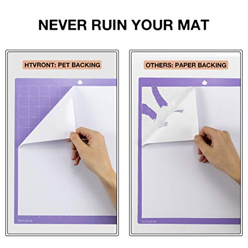 HTVRONT White Permanent Vinyl, Adhesive Vinyl Roll 12" x 40 FT for All Cutting Machine, Silhouette, Cameo Cutters, Signs, Scrapbooking, Craft, Die Cutters (Matte White) - Image 5