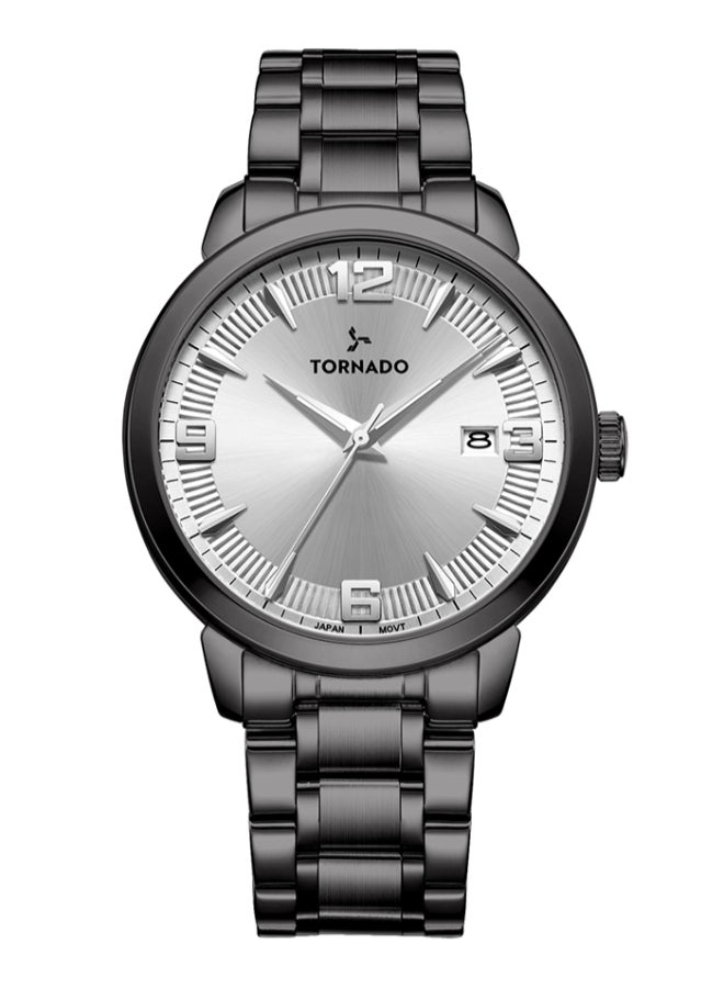 TORNADO Men's Stainless Steel Analog Watch T9006B-XBXW - 41 mm - Image 1