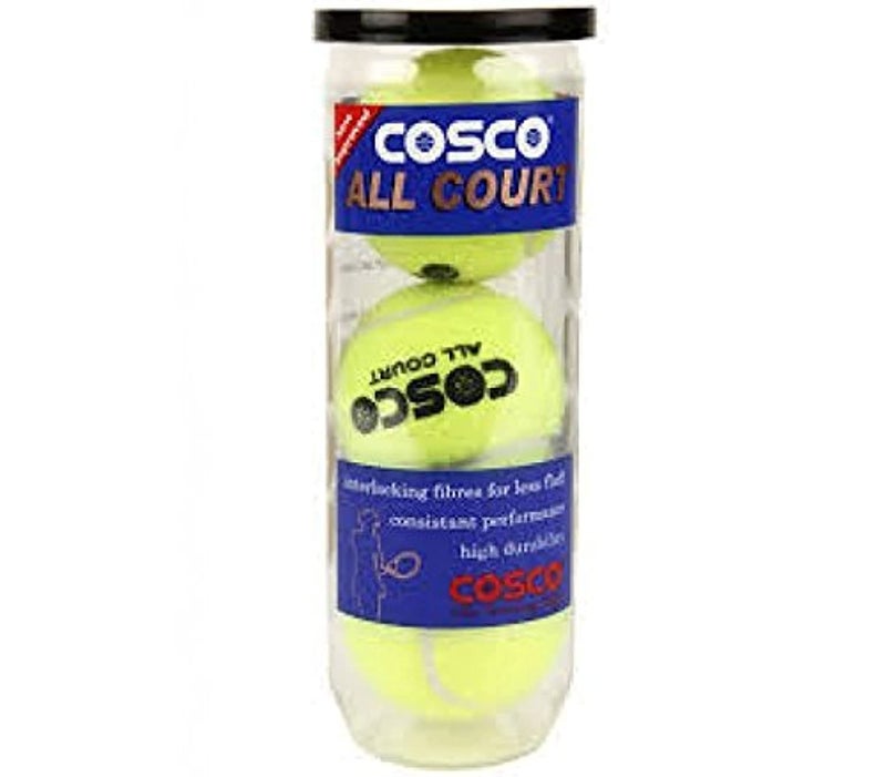 Cosco Tennis Ball All Court (Yellow) - Image 4