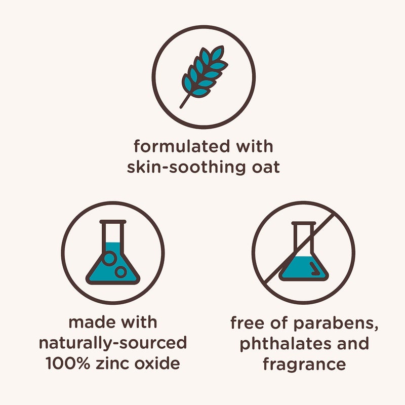 Aveeno Kids Continuous Protection Zinc Oxide Mineral Sunscreen Lotion for Children's Sensitive Skin with Broad Spectrum SPF 50, Tear-Free, Sweat- & Water-Resistant, Non-Greasy, 3 fl. oz - Image 5