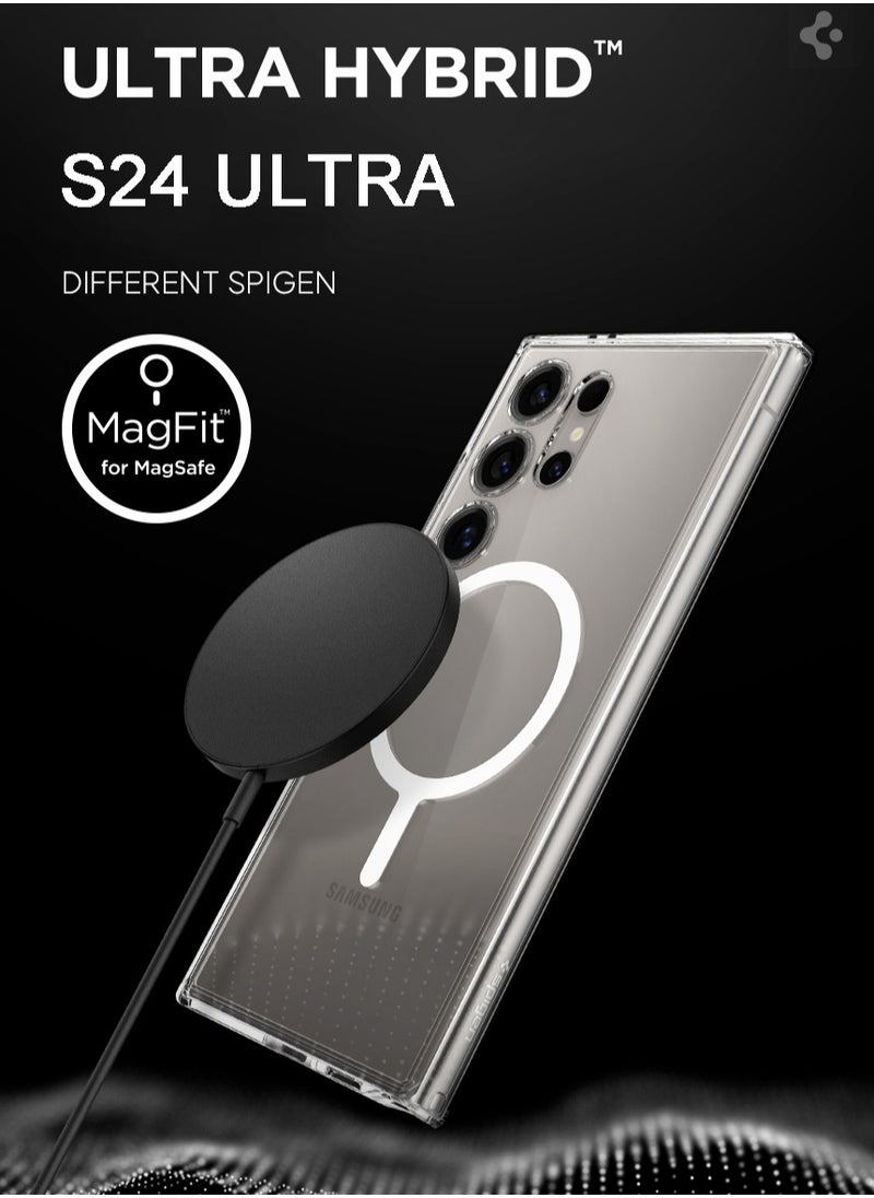 Galaxy S24 Ultra Case Ultra Hybrid One Tap Metal Ring Mac Fit