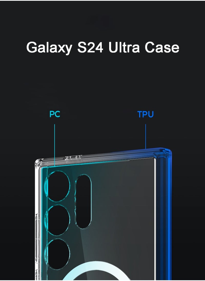 Galaxy S24 Ultra Case Ultra Hybrid One Tap Metal Ring Mac Fit