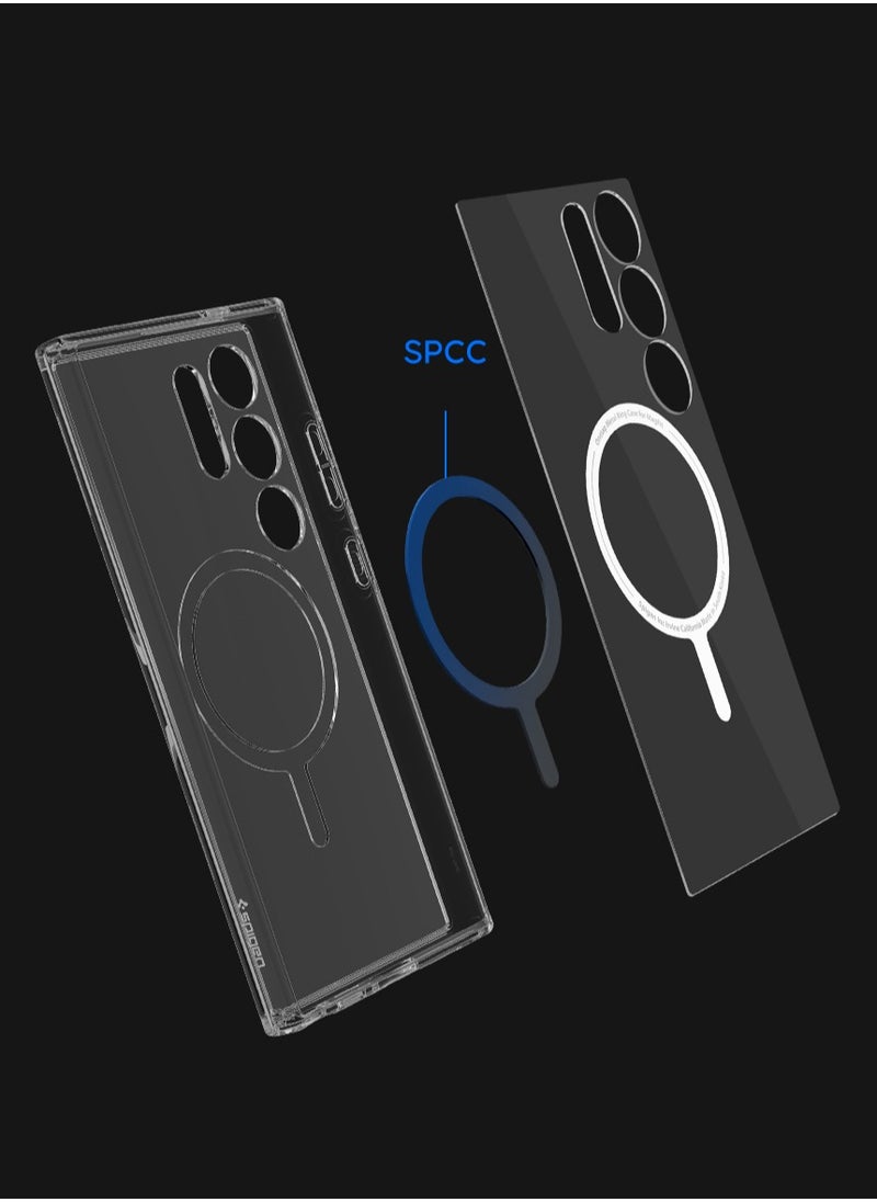 Galaxy S24 Ultra Case Ultra Hybrid One Tap Metal Ring Mac Fit