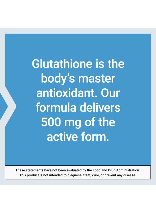 Life Extension جلوتاثيون، الشكل النشط المخفض، 60 كبسولة نباتية، خالية من الغلوتين، غير معدلة وراثياً - Image 5
