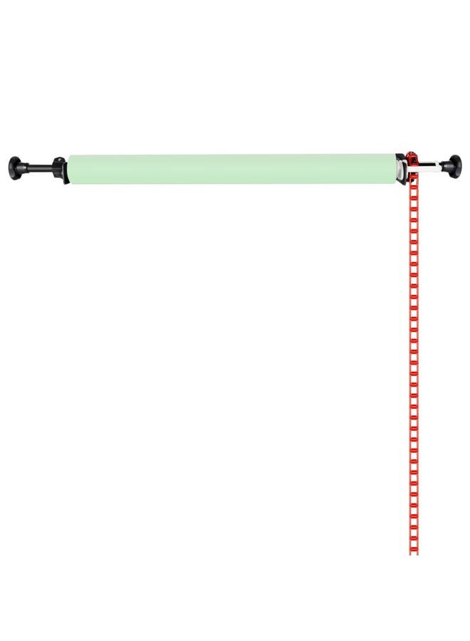 Neewer Photography Single Roller Wall Mounting Manual Background Support System with 2 x Single Hook, 2 x Expand Bar, 1 x Chain, Load Capacity: 22lb/10kg - Image 1
