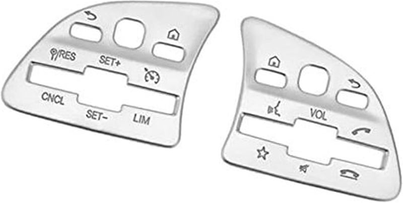 DEMULAX Steering Wheel Button Sticker for Mercedes Benz - Image 1