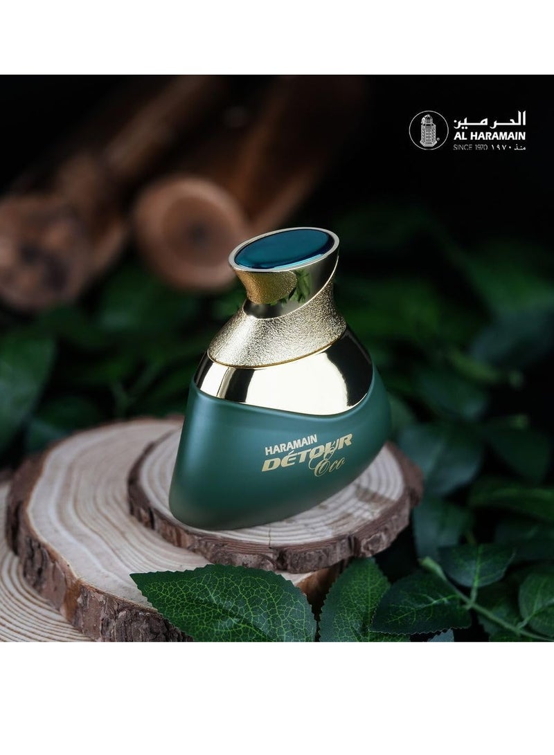 Al Haramain Detour Noir Eco Unisex Perfume - 100ml | Oriental Scent - Image 3