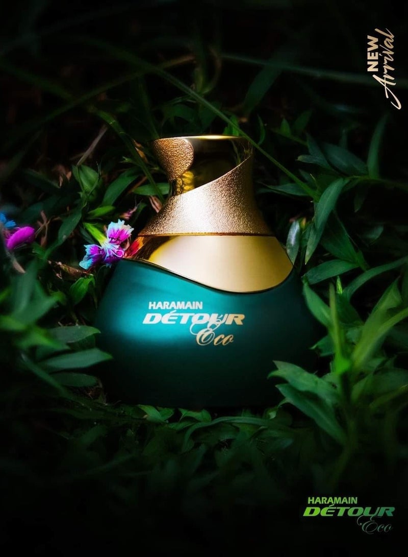 Al Haramain Detour Noir Eco Unisex Perfume - 100ml | Oriental Scent - Image 4