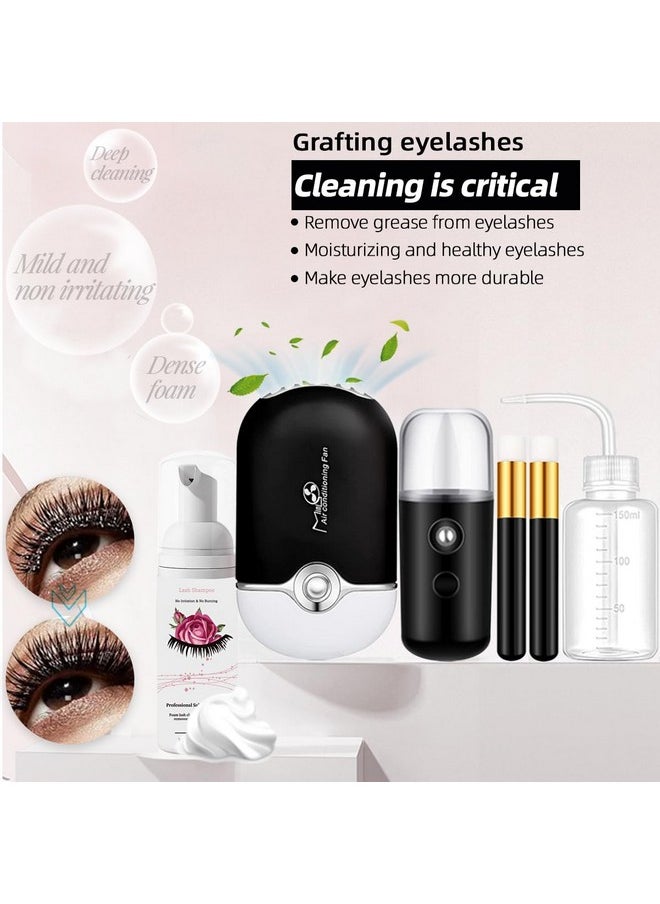 Lash Extension Kit Professional Eyelash Extensions Supplies Training For Beginners Mannequin Head Grafting Lash Usb Fan Lash Shampoo Brush Spraye 0.07D Curl Mix 8-15Mm Practice Eyelash Strips - pzsku/ZC318ED36073955DAB561Z/45/_/1733729680/2bc52455-58bc-483a-8387-a9ffedc44223