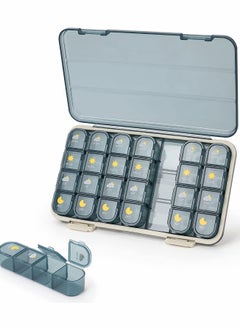 ماركة غير محددة 28 Grids Clear Plastic Organizer Box Storage Container Jewelry for Earrings is Individually Removable Beads fit Art DIY Crafts Fishing Tackles  - Image 1