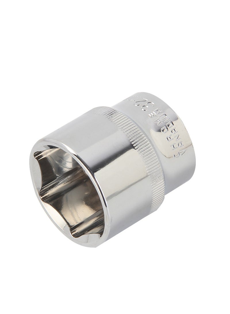 KSEIBI Hexagon Socket 1/2" Metric – Durable Steel, Precision-Machined, Corrosion-Resistant, Compatible with 1/2" Drive Tools for Automotive, DIY, and Professional Use  - Image 1
