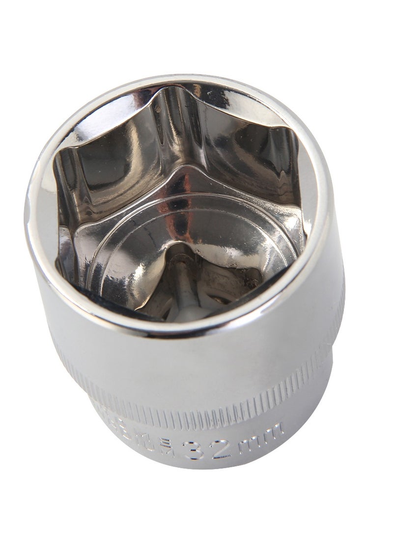 KSEIBI Hexagon Socket 1/2" Metric – Durable Steel, Precision-Machined, Corrosion-Resistant, Compatible with 1/2" Drive Tools for Automotive, DIY, and Professional Use  - Image 2