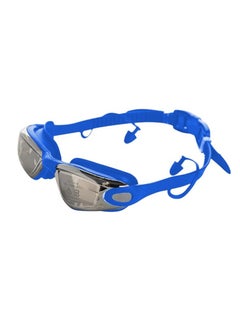 ENDLESS  EL1005 Stylish Swimming Goggle with Anti-Fog and UV Protection | Material : Silicon, PU | Attached Ear Buds and Adjustable Strap | Soft Silicone Gasket for Leak Proof | With Hard Case  - Image 1
