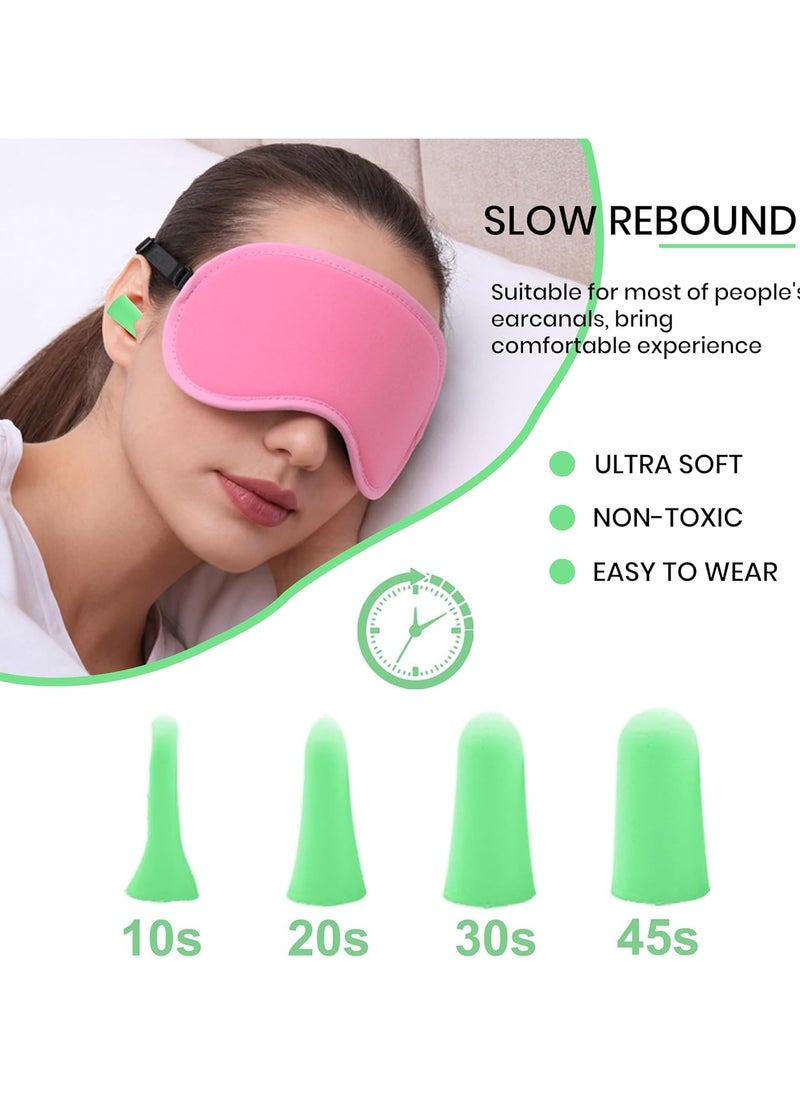 GNAFOTU - 60 Pcs Soft Foam Earplugs Ear Plugs, 38dB Noise Canceling Ear Plugs for Sleeping Studying Snoring Loud Noise Reducing - Image 1
