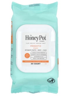 the Honey Pot company Prebiotic Wipes 30 Count 