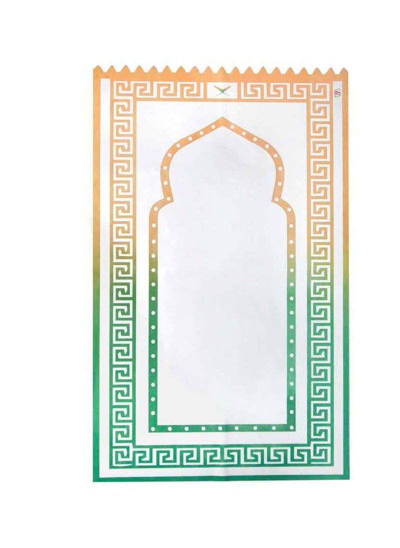 SANTHOME - Prayer Mat foldable - Prayer Rug Soft Suede Large Sajada Prayer mat with Velvet Pouch and gift box, PREMIUM gift set for men - Image 1