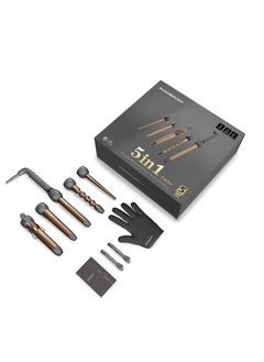 Rush Brush 5-In-1 Curler Bronze, 5 barrel , 230°C , Tourmaline ceramic  - Image 1