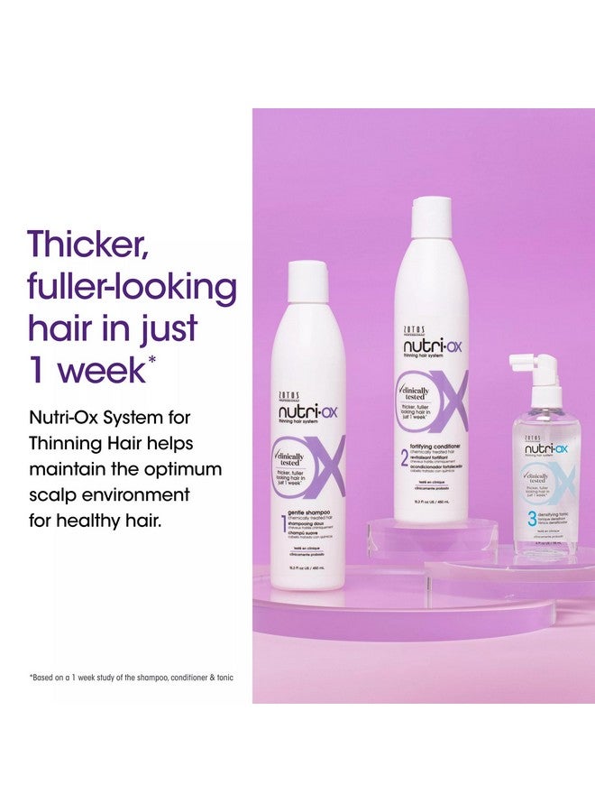 Nutri-Ox Fortifying Conditioner Chemicallytreated For Colored Thinning Hair Thicker Fullerlooking Hair Clinically & Dermatologically Tested Peppermint Colorsafe 15.2 Fl Oz - Image 4