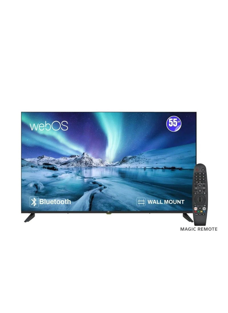 MTC Webos Magic Remote Smart TV 55-inch M4KD55SWOSBB25-UHD 