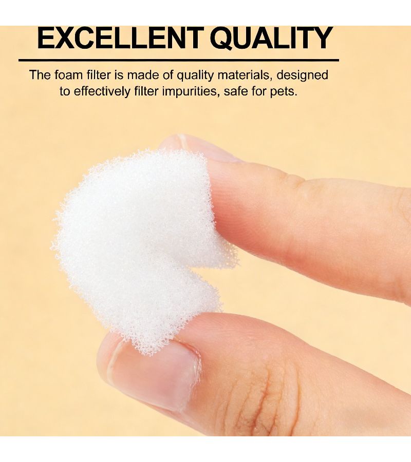 24pcs Replacement Pre Filter Sponge For Pet Water Fountains Compatible With 64oz 2L Dog And Cat Water Fountain Filters Foam Sponges For Automatic Water Dispenser - Image 4