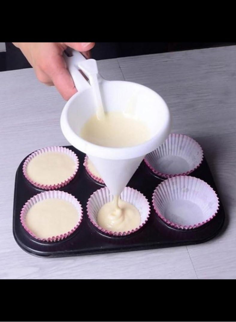 Baking Tools,Adjustable Icing Candy Funnel,Chocolate Pastry Mold Batter Dispenser, Cream Cookie Cupcake Muffin Funnel - Image 5