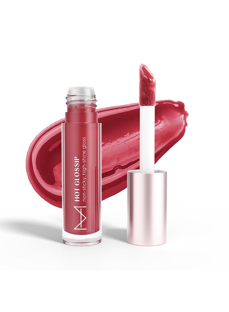 House Of Makeup Non-sticky gloss | High-shine lip gloss for pigmented lips | Lip gloss with hyaluronic acid | Zero stickiness (Juicy Secrets) 4.7g - Image 1