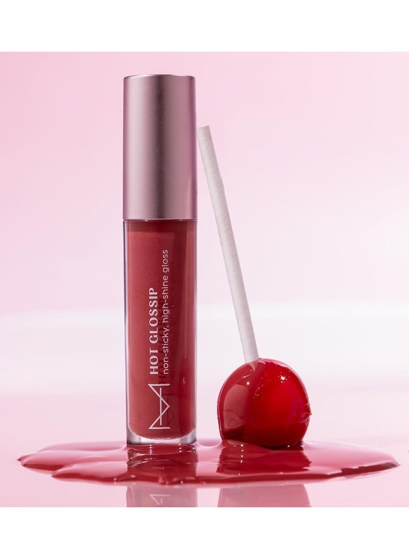 House Of Makeup Non-sticky gloss | High-shine lip gloss for pigmented lips | Lip gloss with hyaluronic acid | Zero stickiness (Juicy Secrets) 4.7g - Image 4