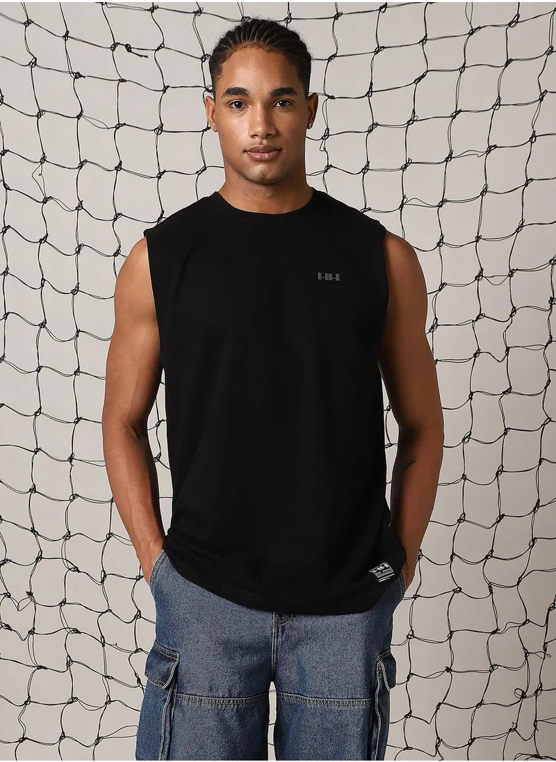 هوبرهولمي Men Black Tshirts
