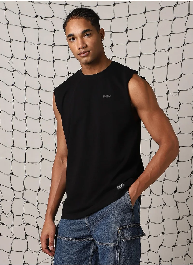 هوبرهولمي Men Black Tshirts