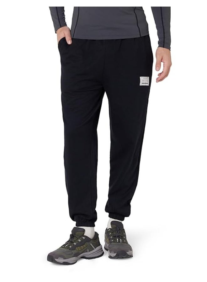 Styli Mens track pants black Cotton L - Image 1