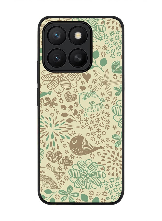 Stylizedd For Honor X8c Case,Slim fit Camera Protection, Shockproof Thin Phone cover  - Cozy Garden
