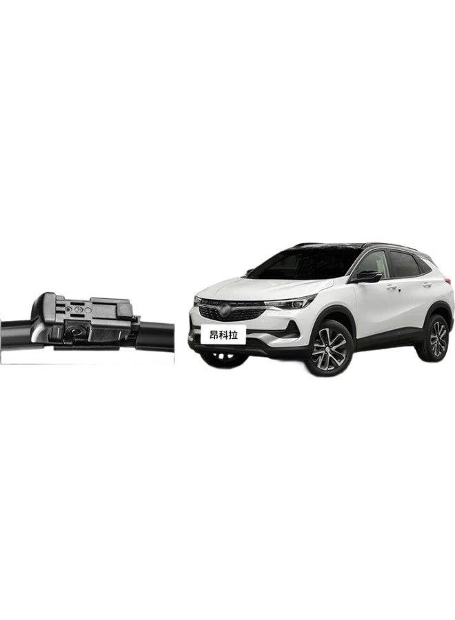 YITU Buick Encore [2013-2018 Models] Dedicated Frameless Wiper Blades, Original Size Windshield Wipers, A-Grade Rubber Strip - Image 2