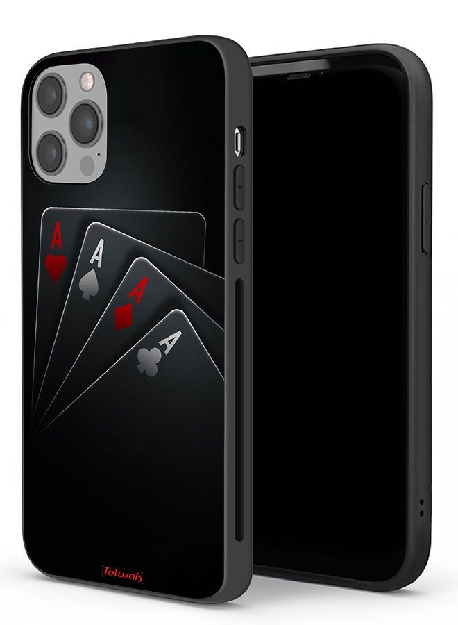 Tolwak Apple iPhone 12 Pro Max Protective Case Cards A - Image 1