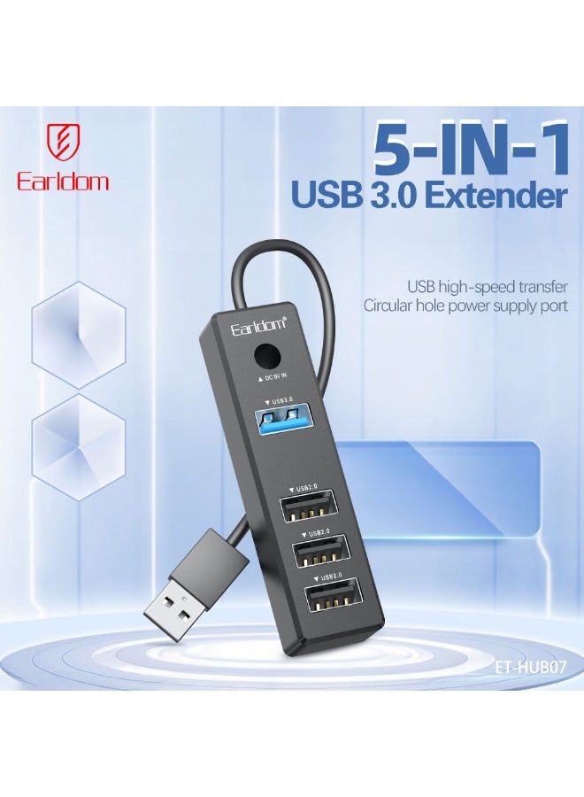 Earldom ET-HUB07 USB HUB Adapter 4 Ports - Image 2