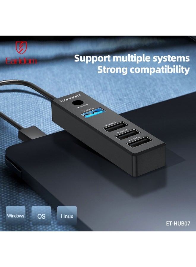 Earldom ET-HUB07 USB HUB Adapter 4 Ports - Image 4