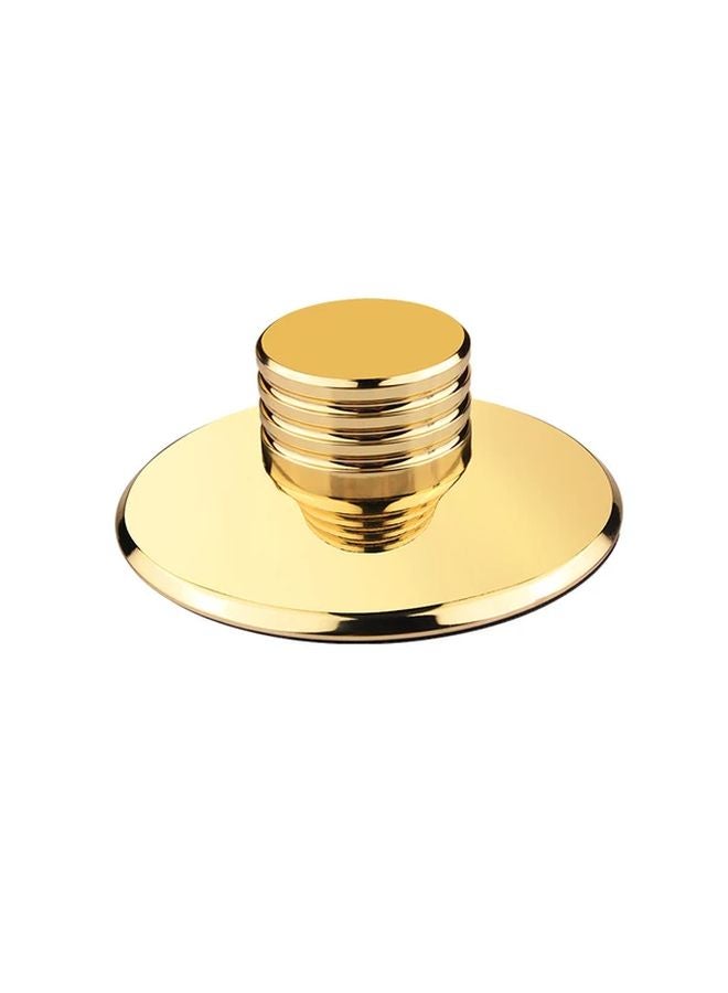 Golden Vinyl Record Weight Clamp Stabilizer For Turntable Audio LP Player - Image 1