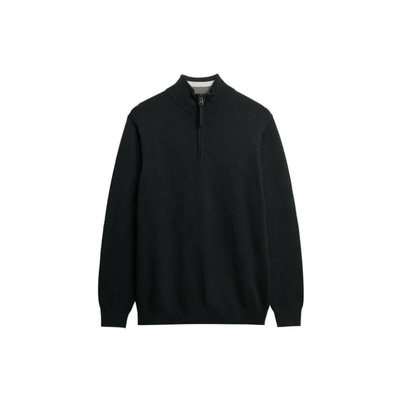 Superdry  Essentials Cotton Half Zip Jumper for Men | Best Price UAE