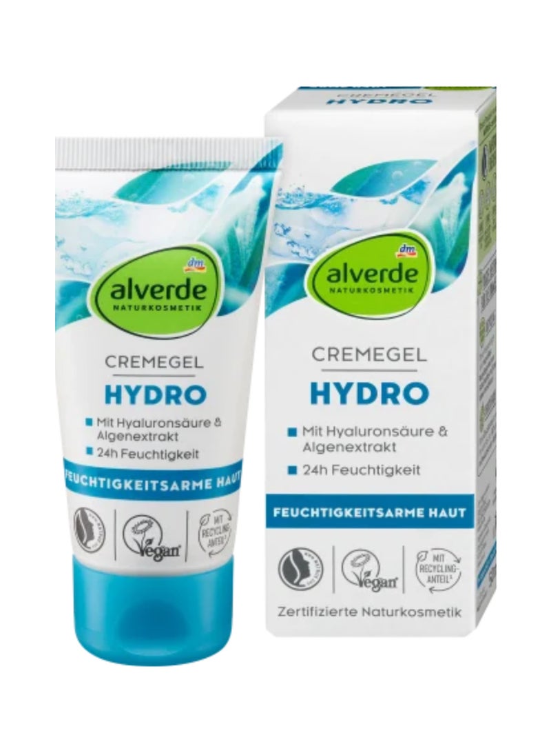 alverde Hydro Day Cream Gel 50ml - alverde NATURKOSMETIK - Image 1