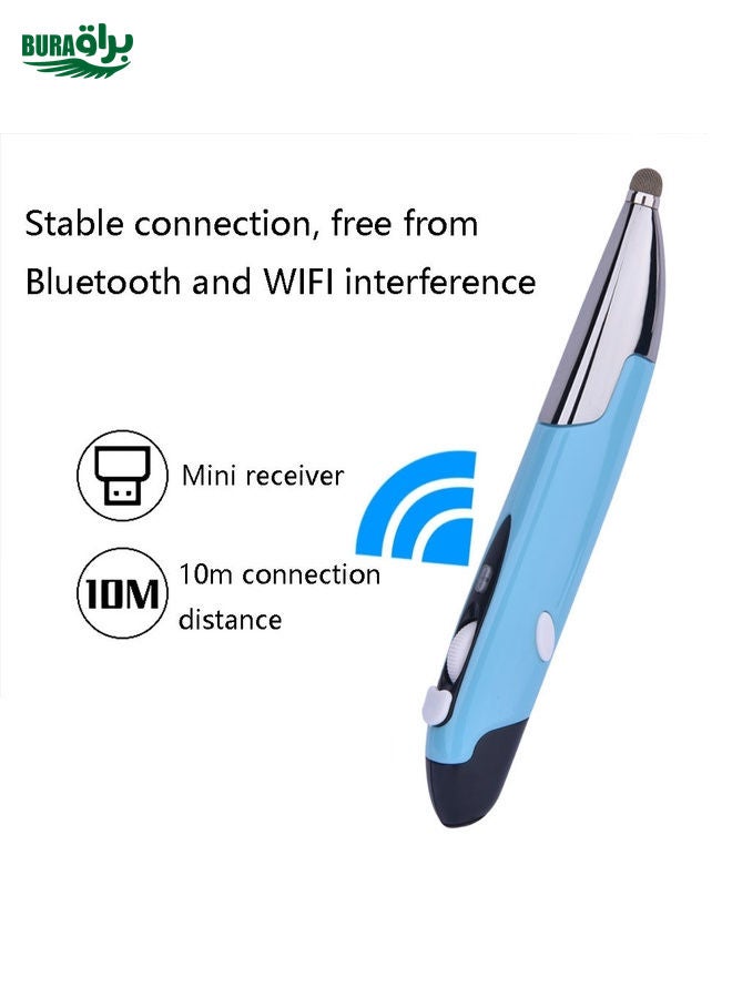PR-06S Voice Control AI Wis Mouse Handwriting Wireless Mouse(Red)