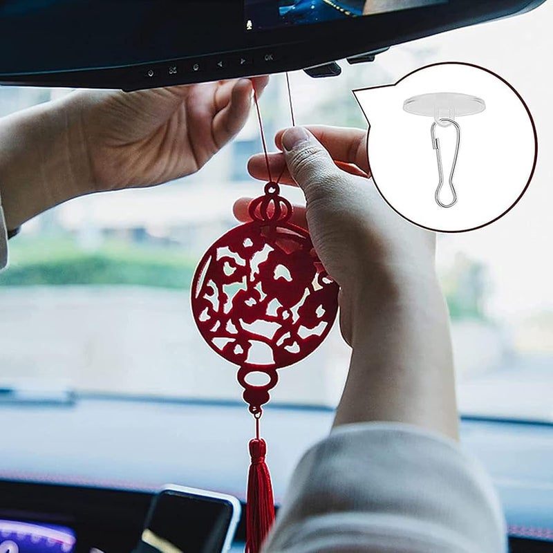 30 قطعة من الخطافات اللاصقة الشفافة للحائط والسقف لتزيين الحفلات وأعياد الميلاد - Image 5