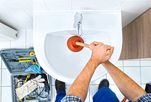 Vararo Heavy-Duty Toilet Plunger - for Clogs in Toilet Bowls and Sinks in Homes, Commercial and Industrial Buildings (Pack of 2) - Image 5