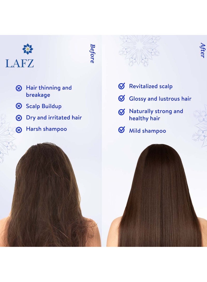 LAFZ Onion Seed Oil Shampoo for Hair Fall Control With Red Onion Seed Oil, Black Seed Oil and Vitamin E - 200 ml - Image 4