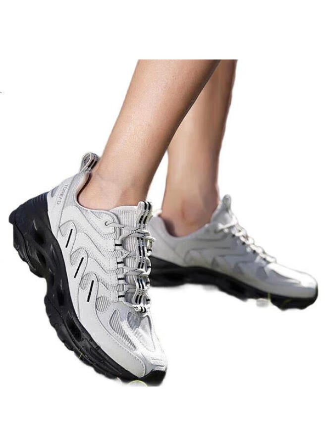 TOREAD Water-Resistant Breathable Hiking Shoes For Beach And Stream Crossing, Non-Slip Outdoor Footwear, Women'S Gray And Black, Size 37 - Image 1