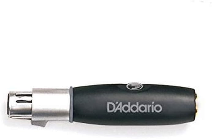 D'Addario Planet Waves PW-P047BB XLR Female to 1/4 Inch Female Balanced Adapter - Black - Image 1