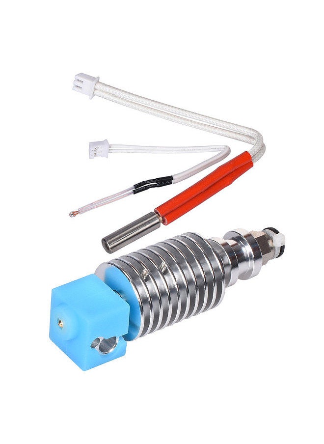 Generic - 3D Printer 24V I3 Mega Hotend V5 J-head Hotend Bowden Extrude Kit with 0.4mm Nozzle Heater Wire Compatible with Mega Series 3D Printer ChironS - Image 1