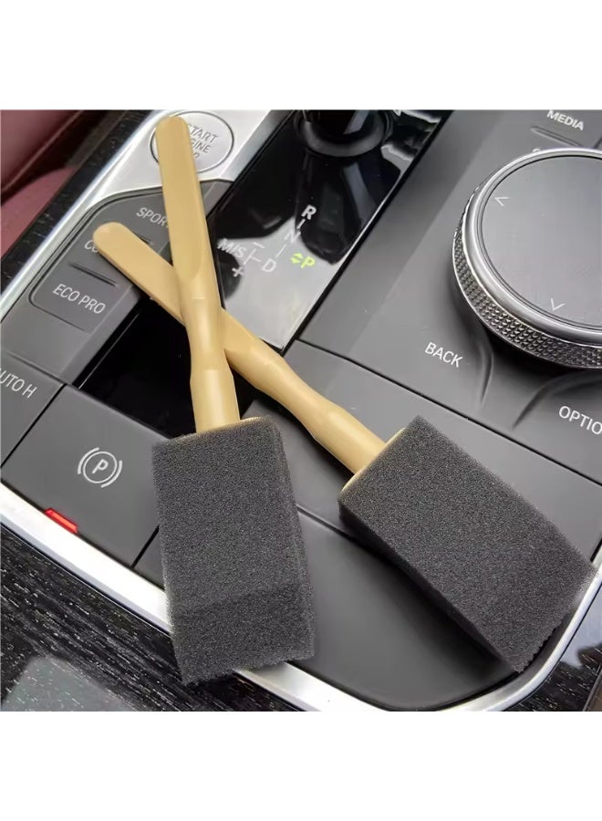 5PCS,Car Air Vent Cleaning Brush Interior Detailing Dust Removal Tool Sponge Brush Car Accessories for Dashboard and Air Conditioner Grille - Image 3