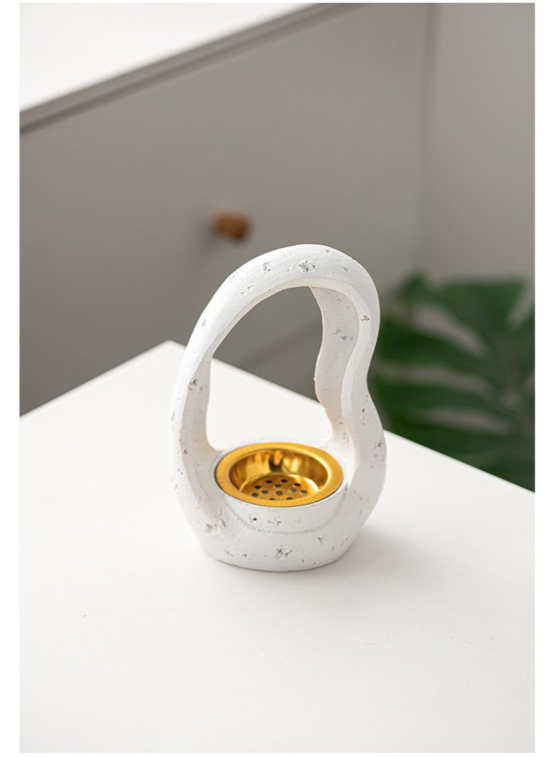 Resin Candle Holder Desktop Decoration Sheep Candle Holder - Image 2