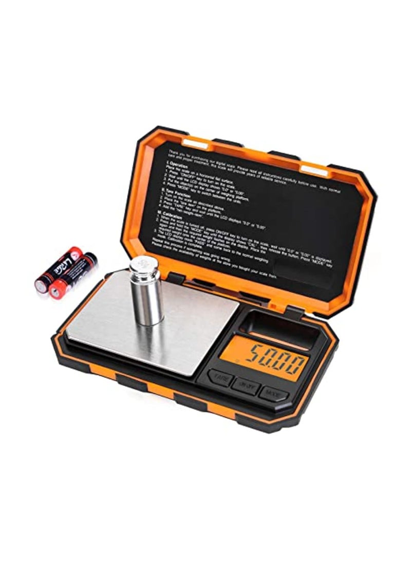 SYOSI Digital Pocket Scale, High Precision Jewelry Gram Scale 200g X 0.01g, 6 Units Conversion Portable Mini Food Scale with LCD Display, Multifunction Ounces/Grains Scale for Travel, Kitchen, Home - Image 1