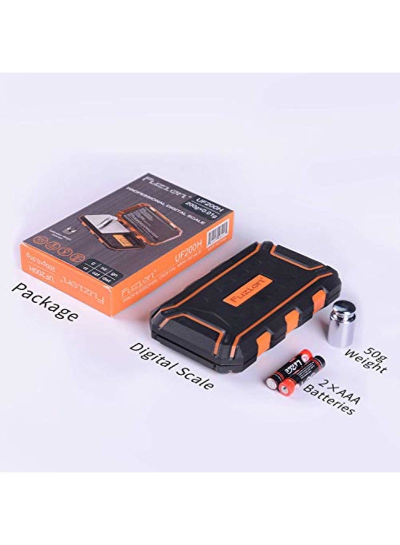 SYOSI Digital Pocket Scale, High Precision Jewelry Gram Scale 200g X 0.01g, 6 Units Conversion Portable Mini Food Scale with LCD Display, Multifunction Ounces/Grains Scale for Travel, Kitchen, Home - Image 5