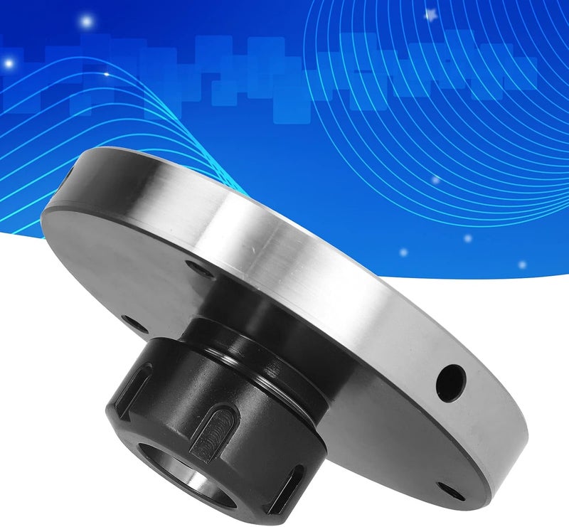 ER32 Collet Chuck, 32mm Diameter Clamping Tool for CNC Milling and Lathe Machines, Compact Straight Hole Design with High - Strength 40CR Steel Construction (ER32-125(95)) - Image 2